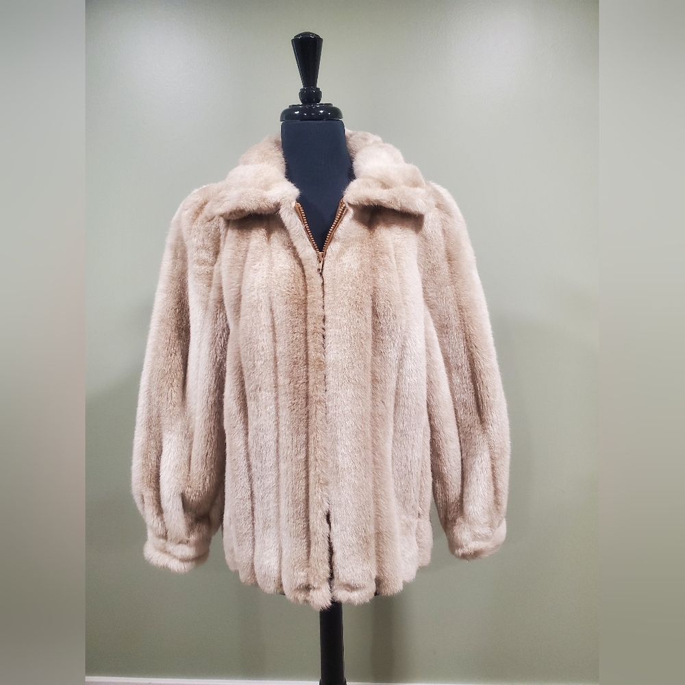 Jordache Women's Cream Teddy Jacket